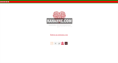 Desktop Screenshot of kahanne.com